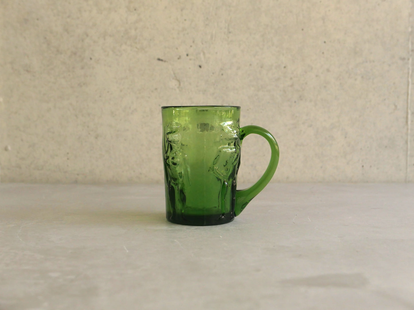 Green Beer/Mug Glass from Sweden 1960s