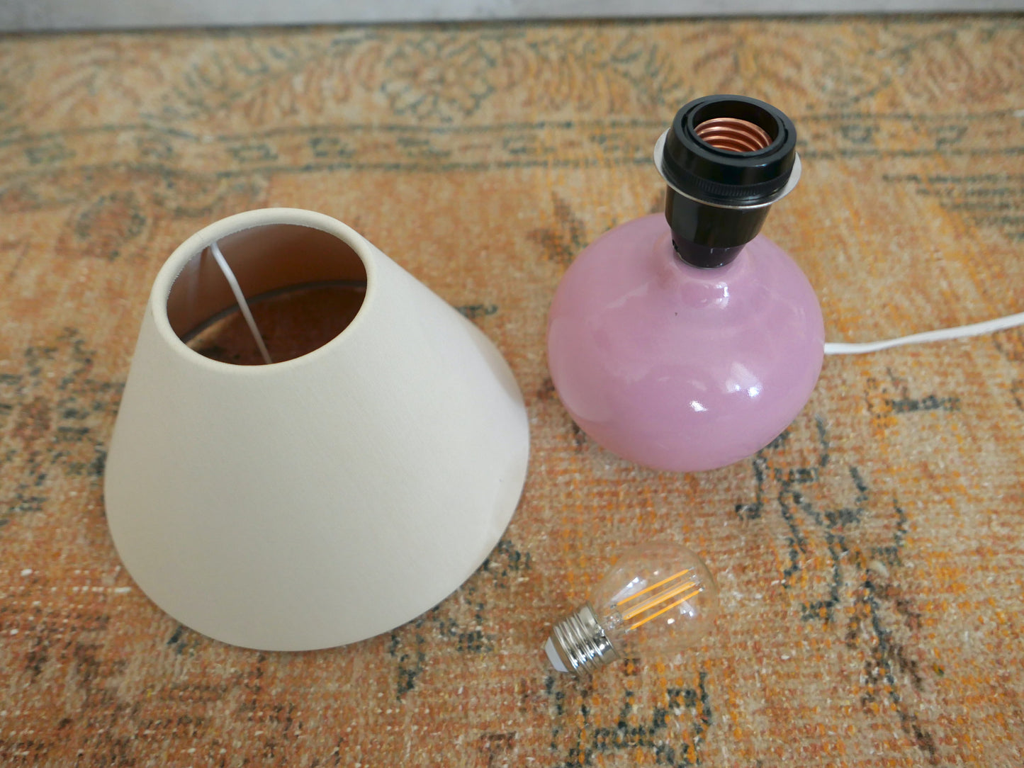 Vintage Table Lamp 1980s