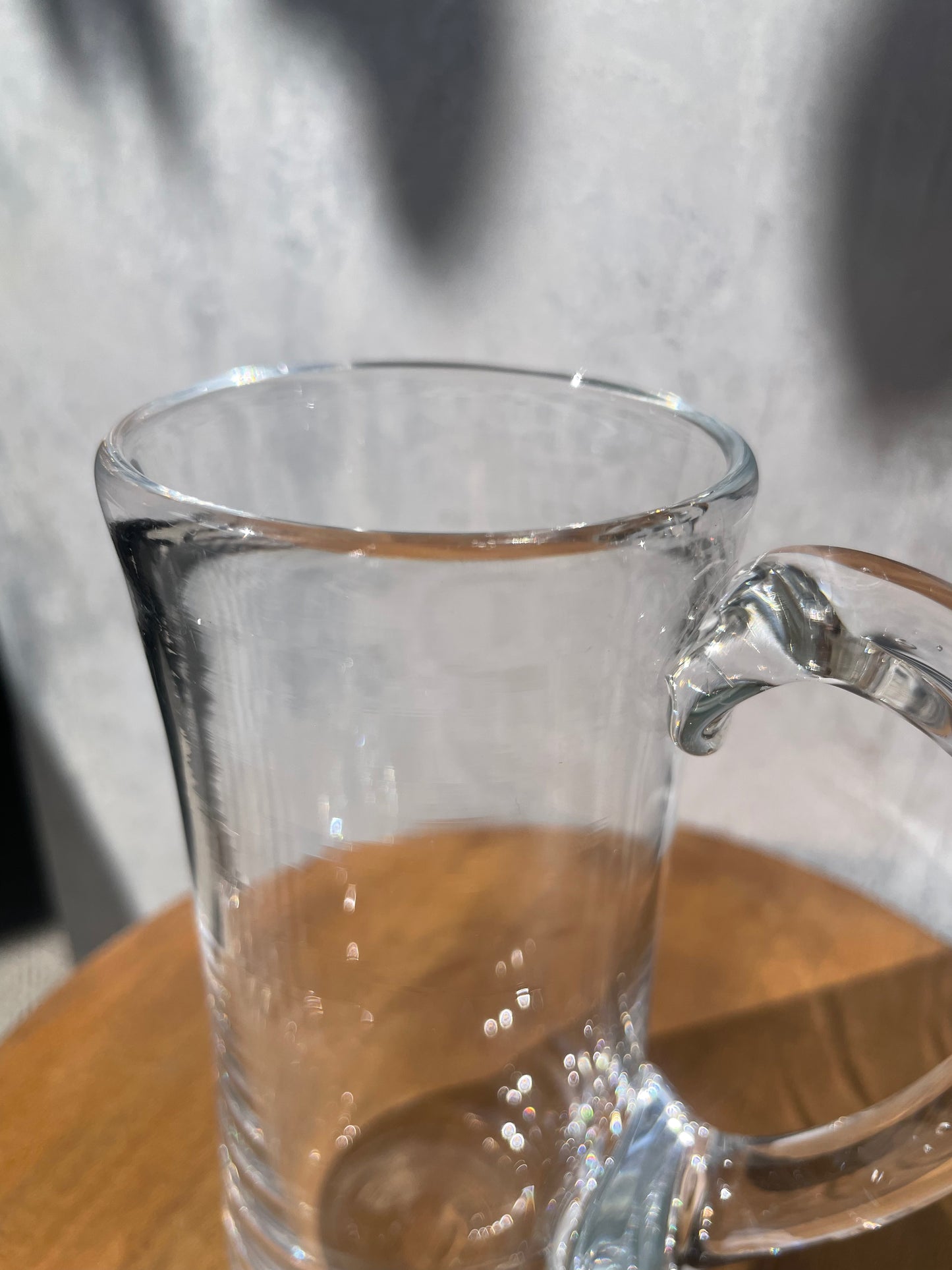 Hand blown glass ''Clear''