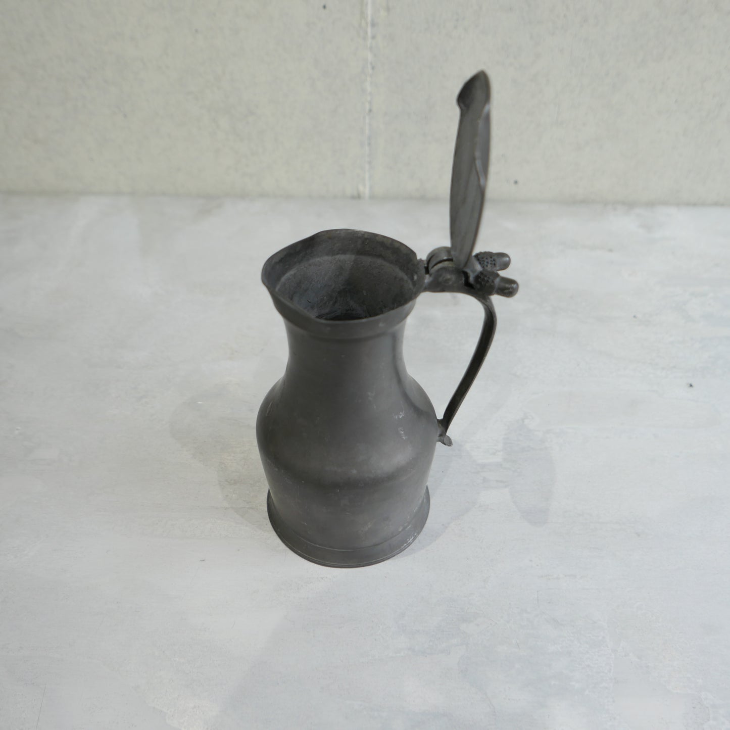 Antique Pewter Pitcher