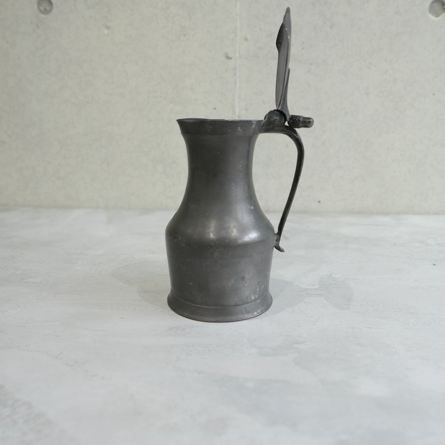 Antique Pewter Pitcher