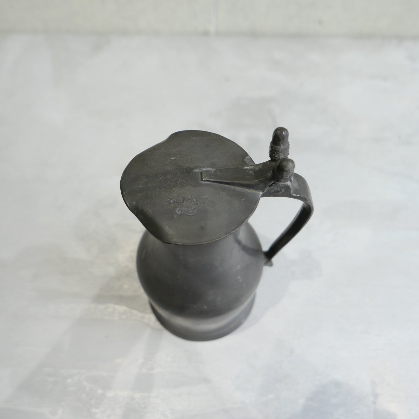 Antique Pewter Pitcher
