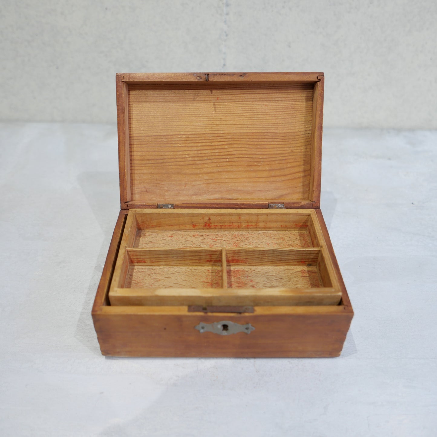 French Vintage Post Stamp Box