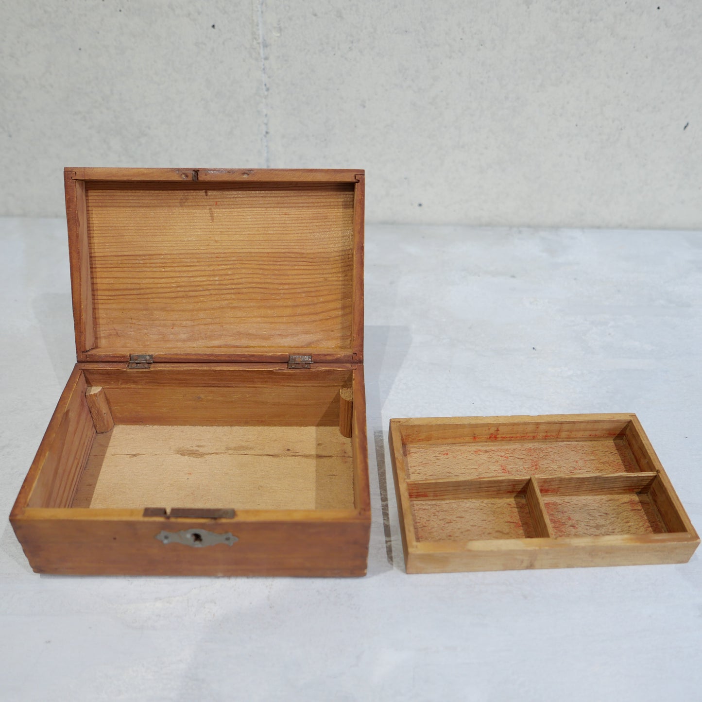 French Vintage Post Stamp Box