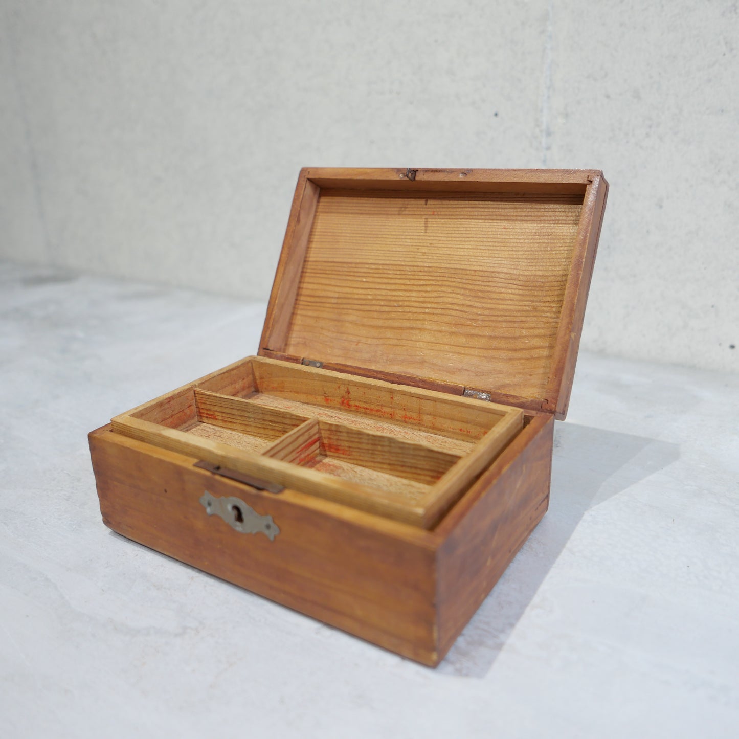 French Vintage Post Stamp Box