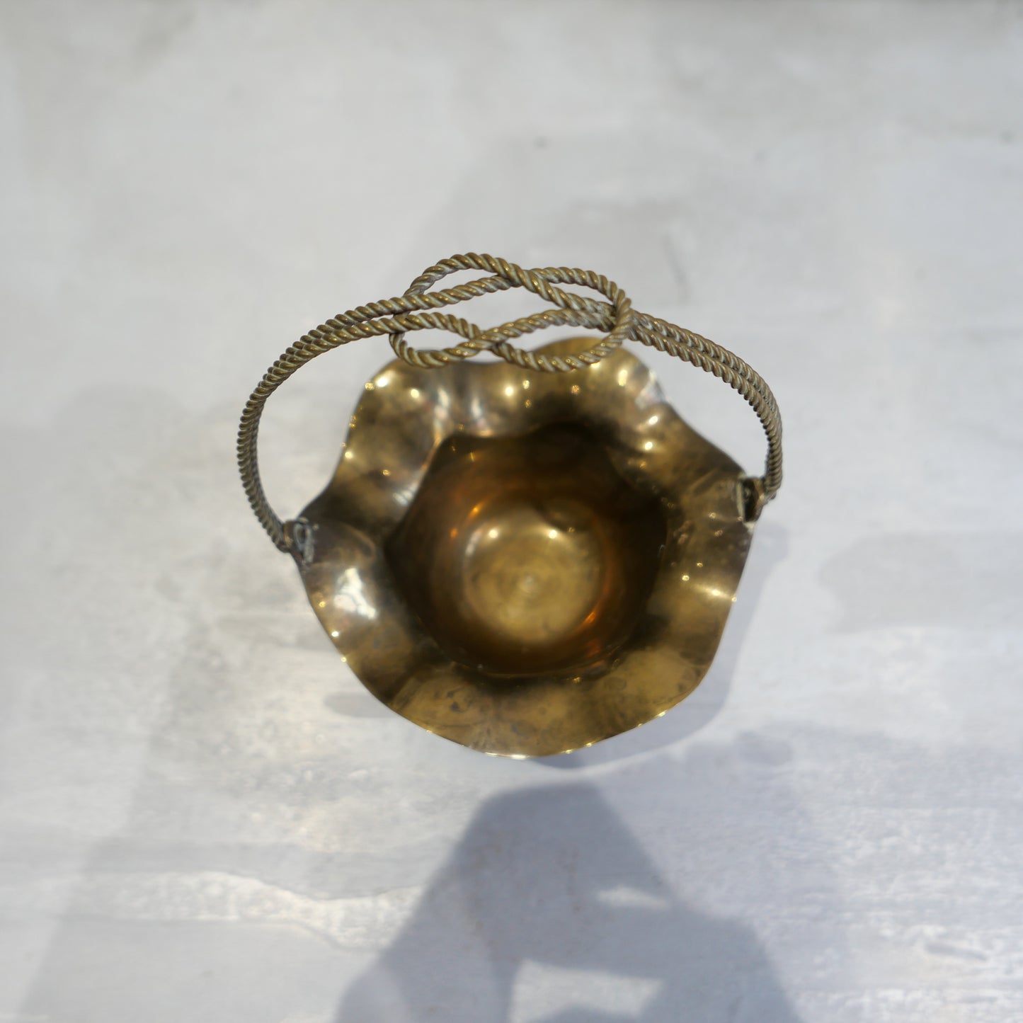 Old German Brass Candle Stand