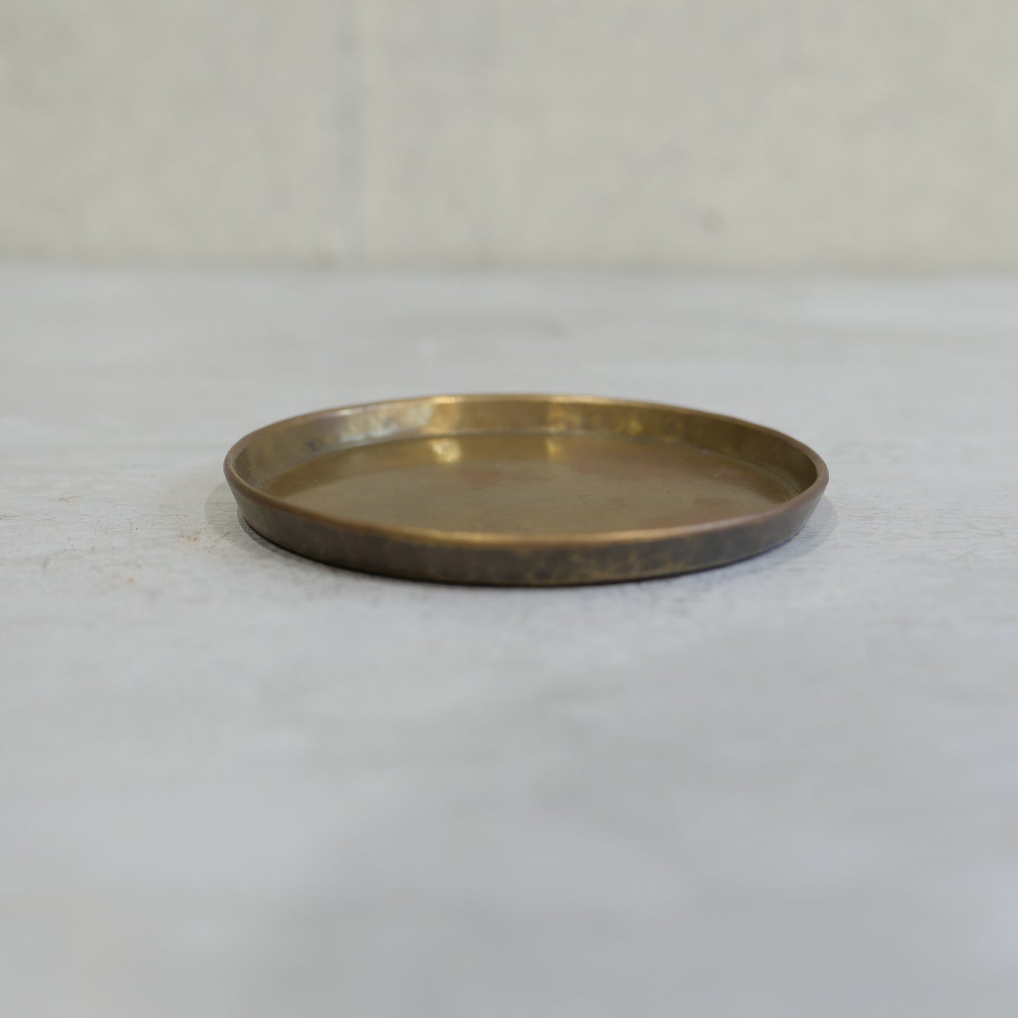 Vintage Brass Small Plate