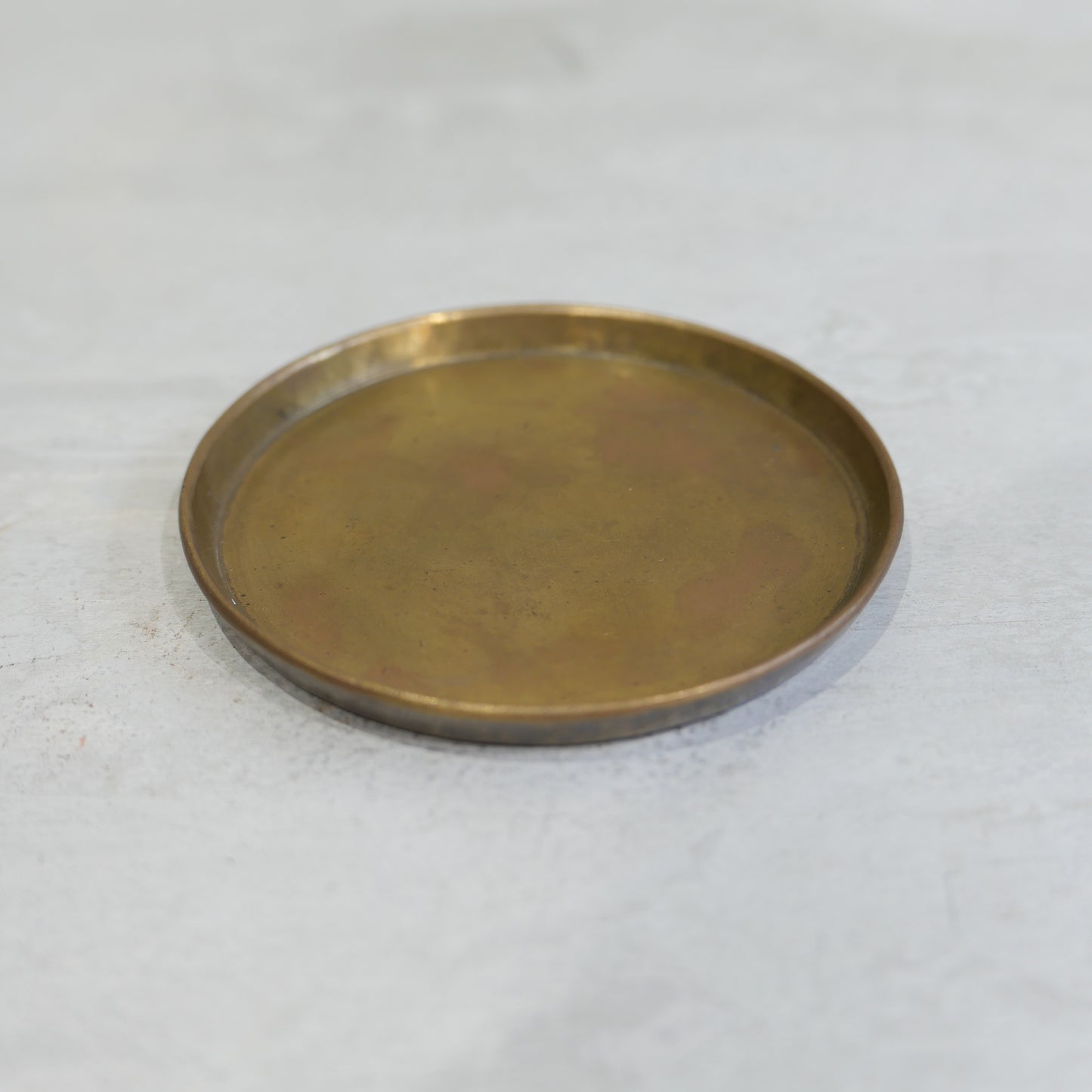 Vintage Brass Small Plate
