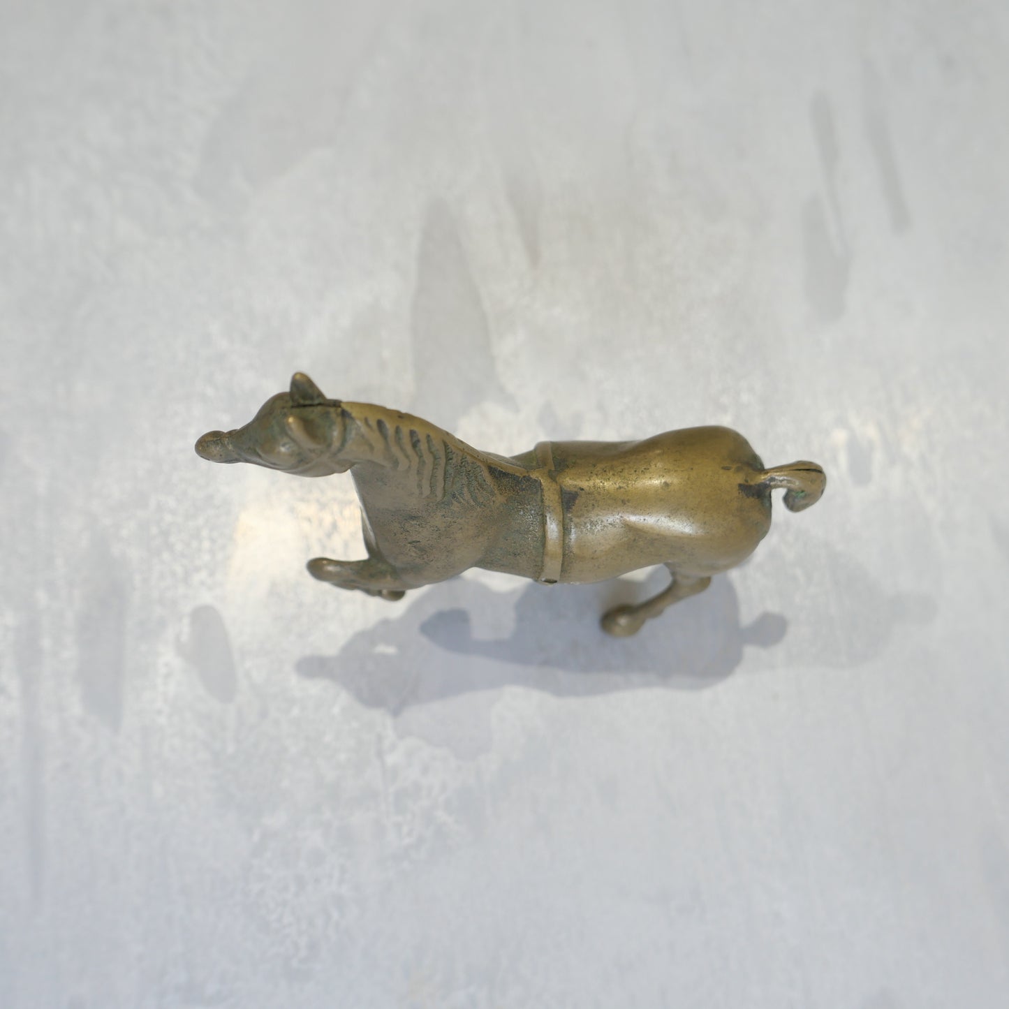 Vintage Brass Horse Figure