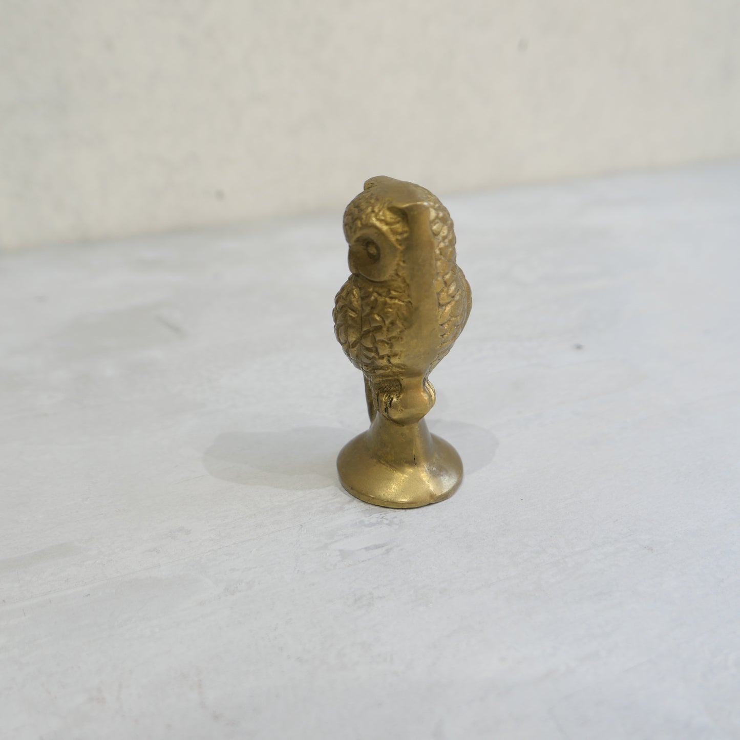 Vintage Owl Ornament or Paperweight 1950s