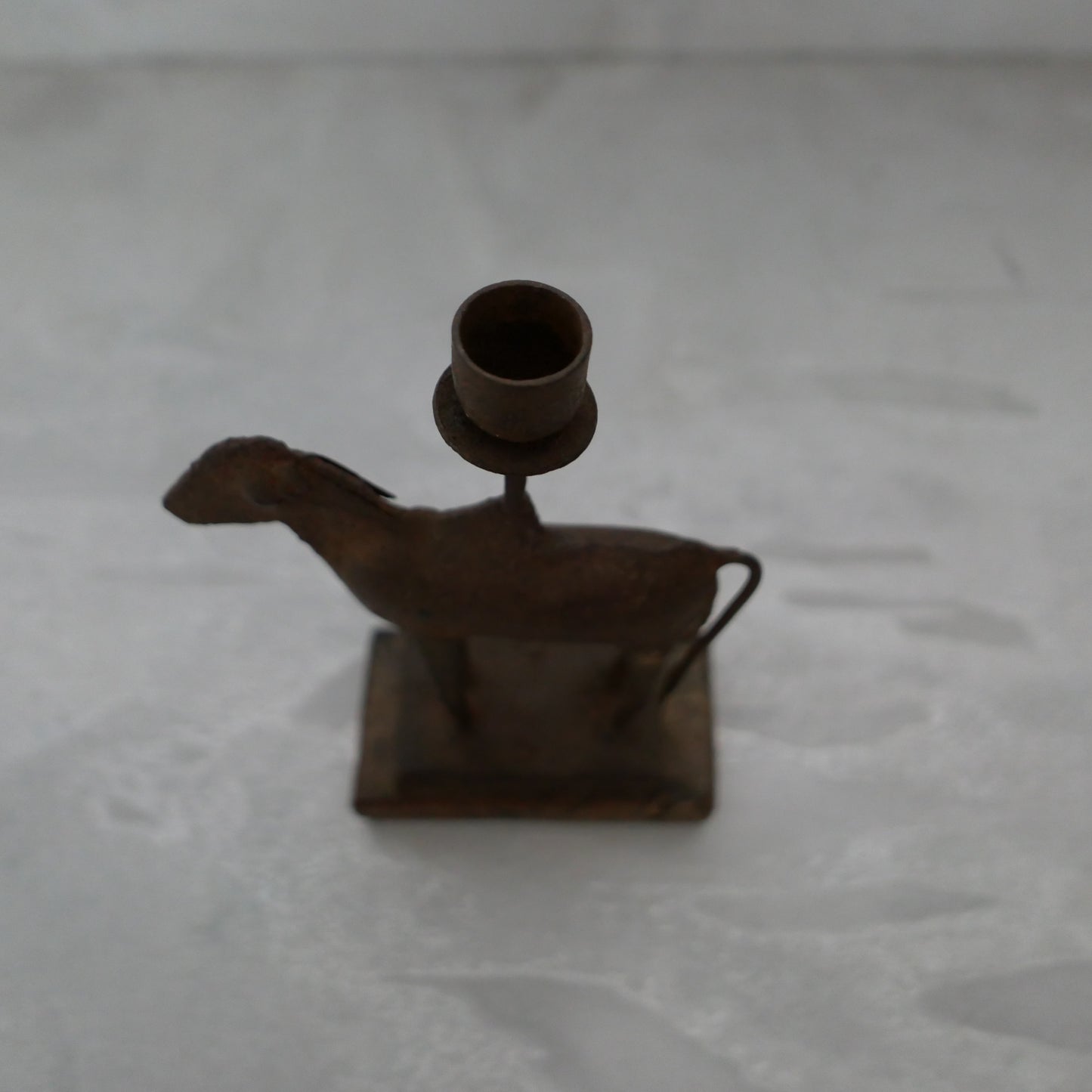 Vintage Metal Candle Stand