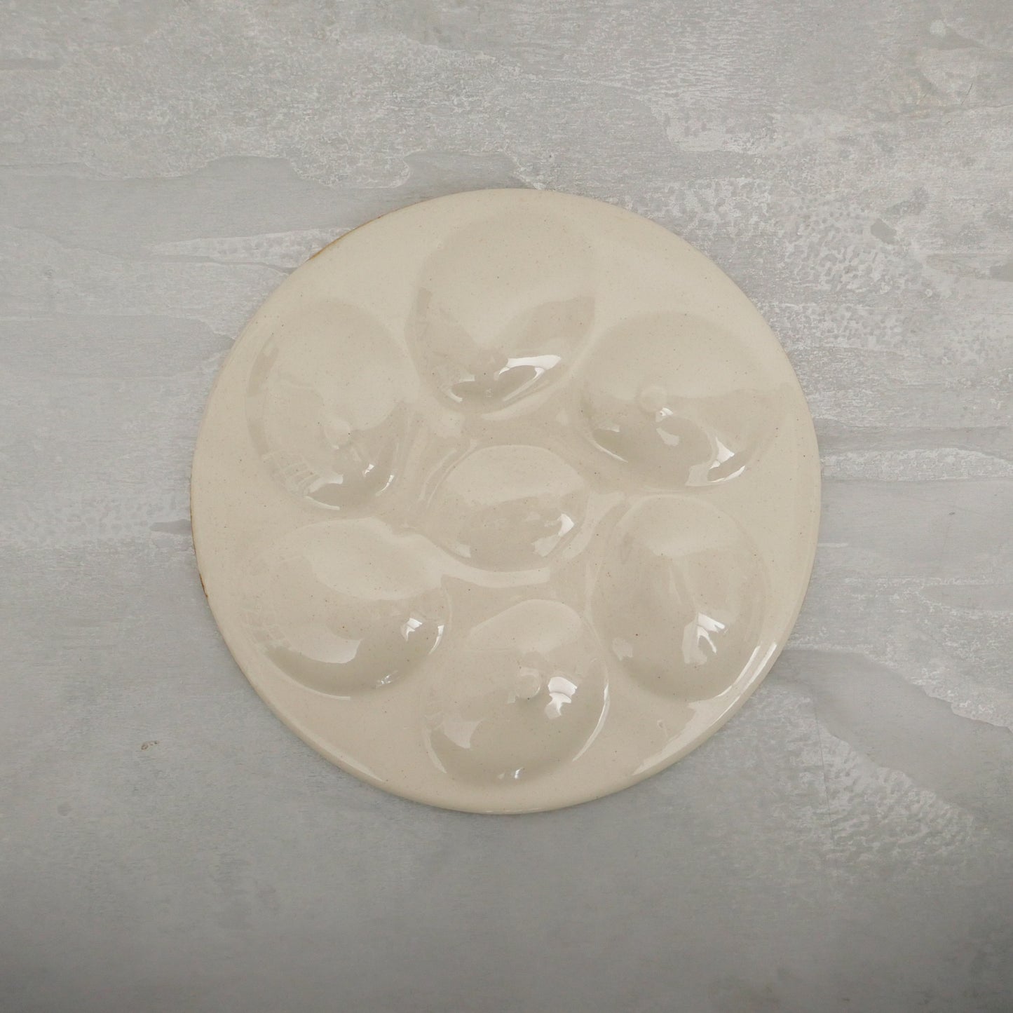 St.Clement Vintage Oyster Plate 1960s