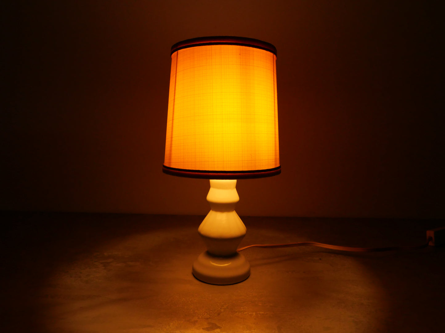 Vintage Ceramic Table Lamp 1980s