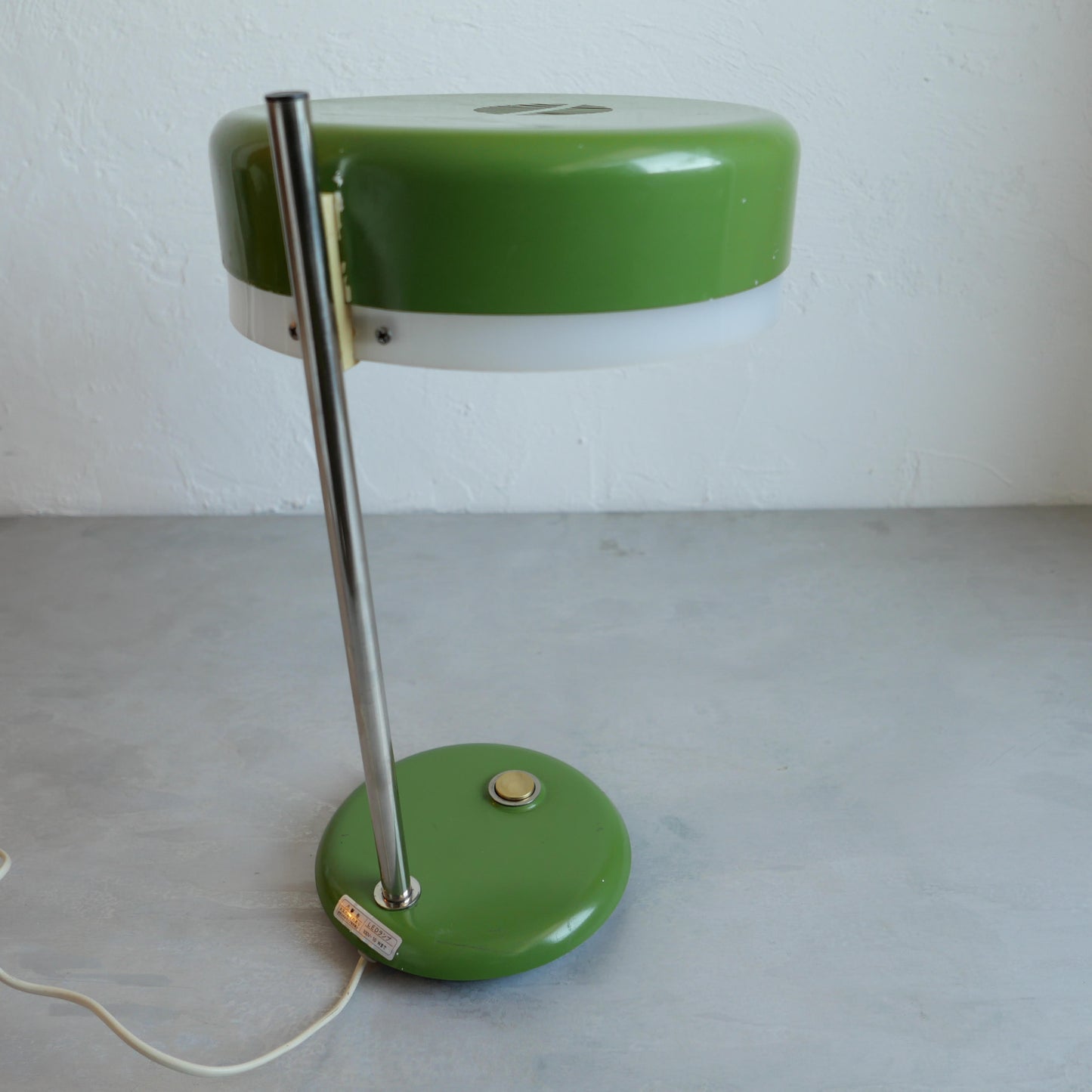 Vintage Green Table Lamp