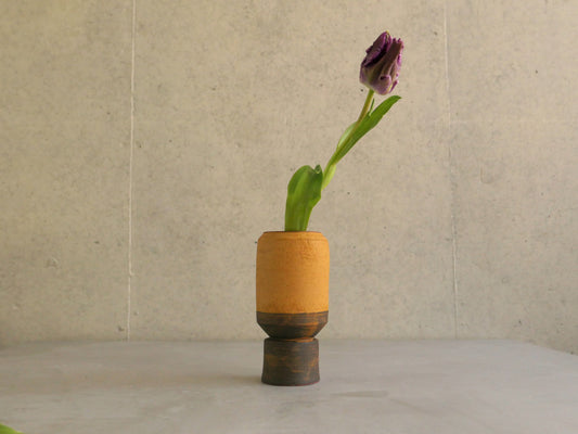 Flower Vase with Candle ''Forest'' 5