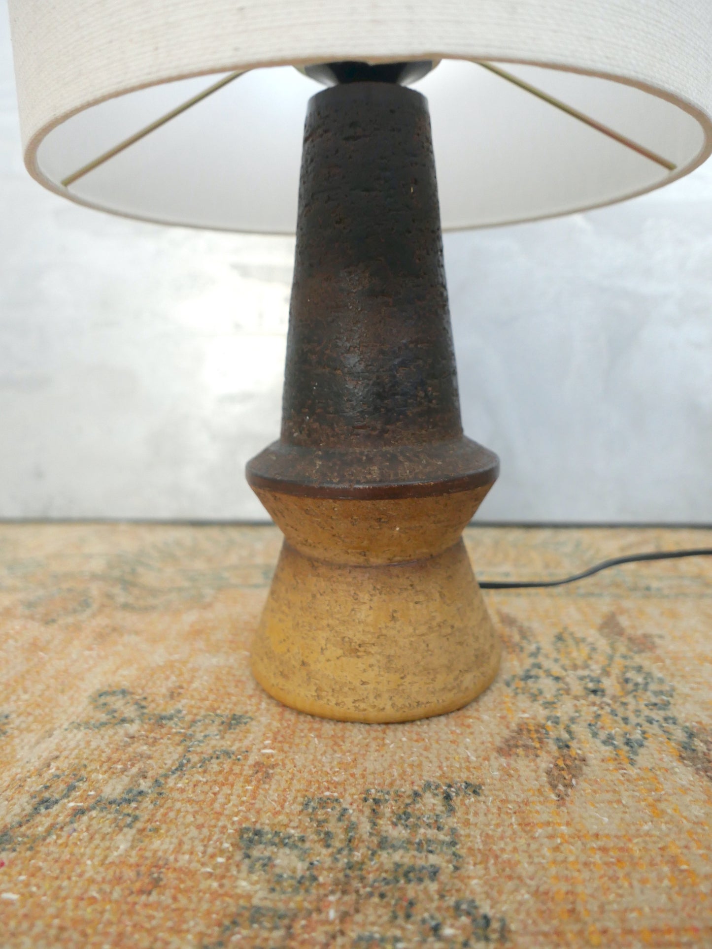 Vintage Scandinavian Ceramic Table Lamp