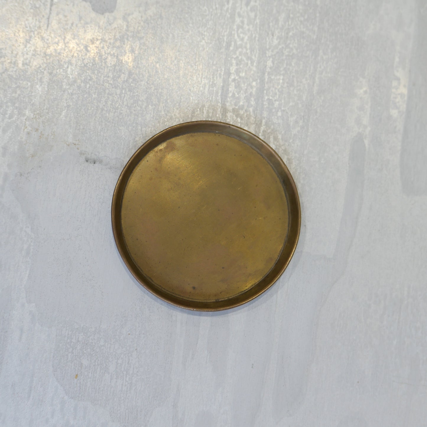 Vintage Brass Small Plate