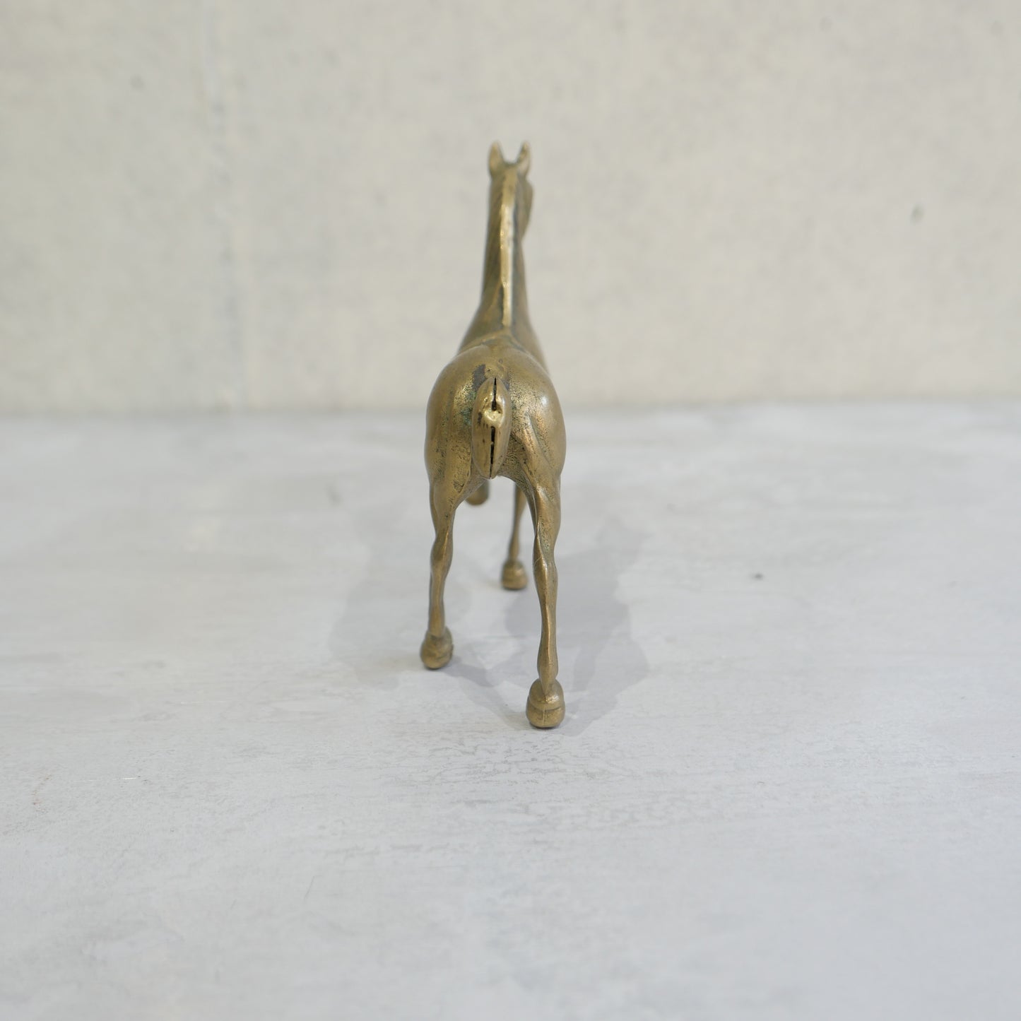 Vintage Brass Horse Figure