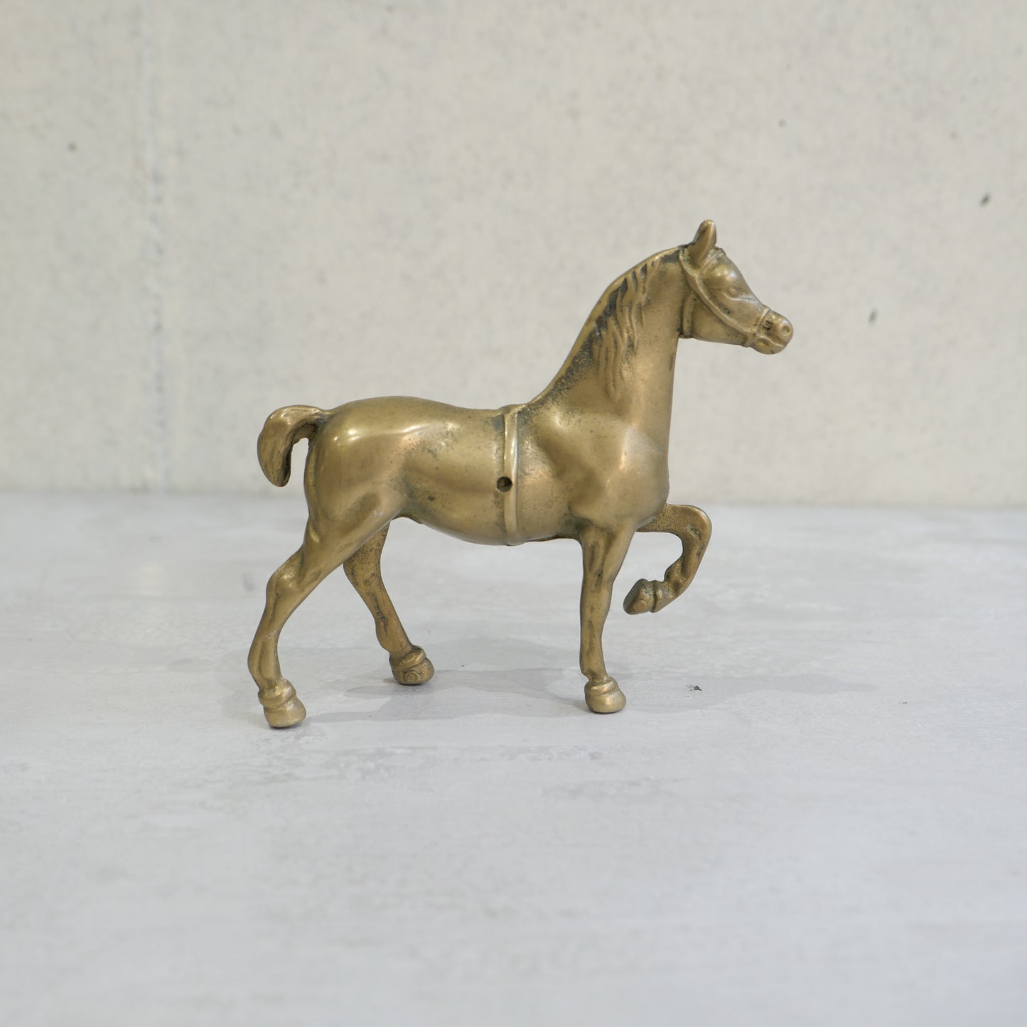 Vintage Brass Horse Figure