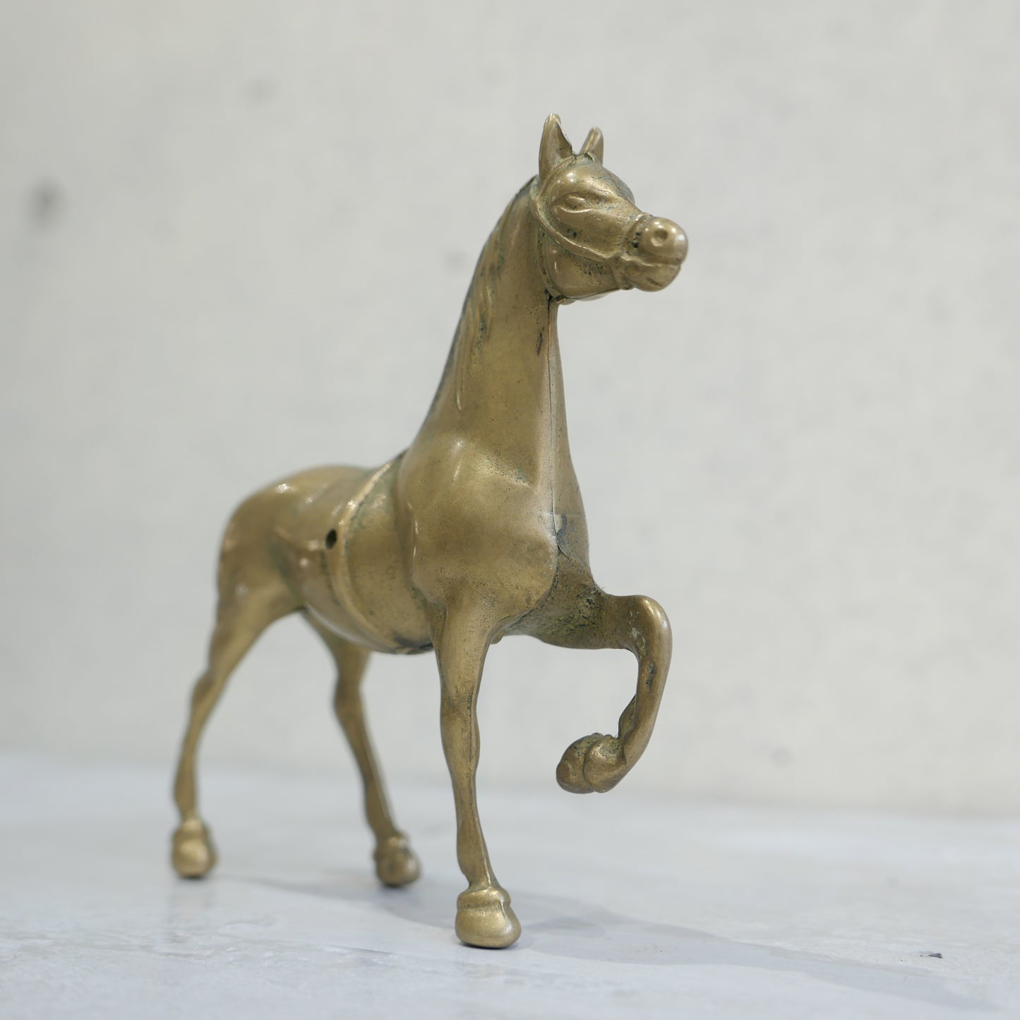Vintage Brass Horse Figure
