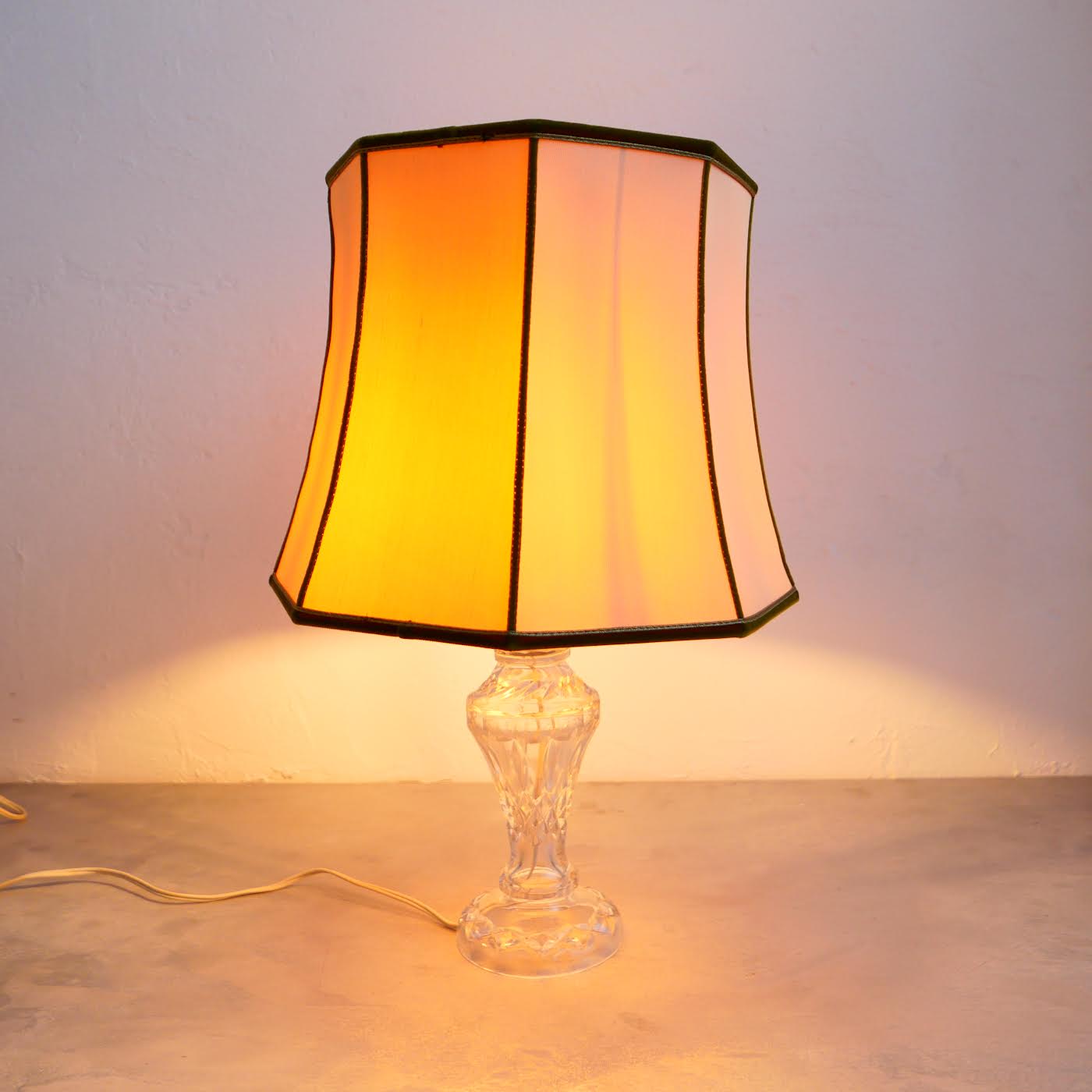 Crystal Glass Table Lamp