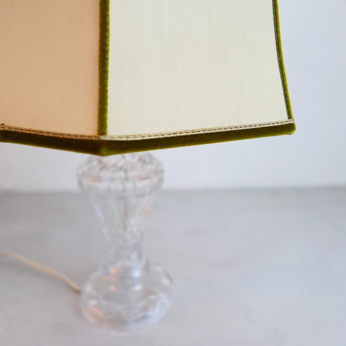 Crystal Glass Table Lamp
