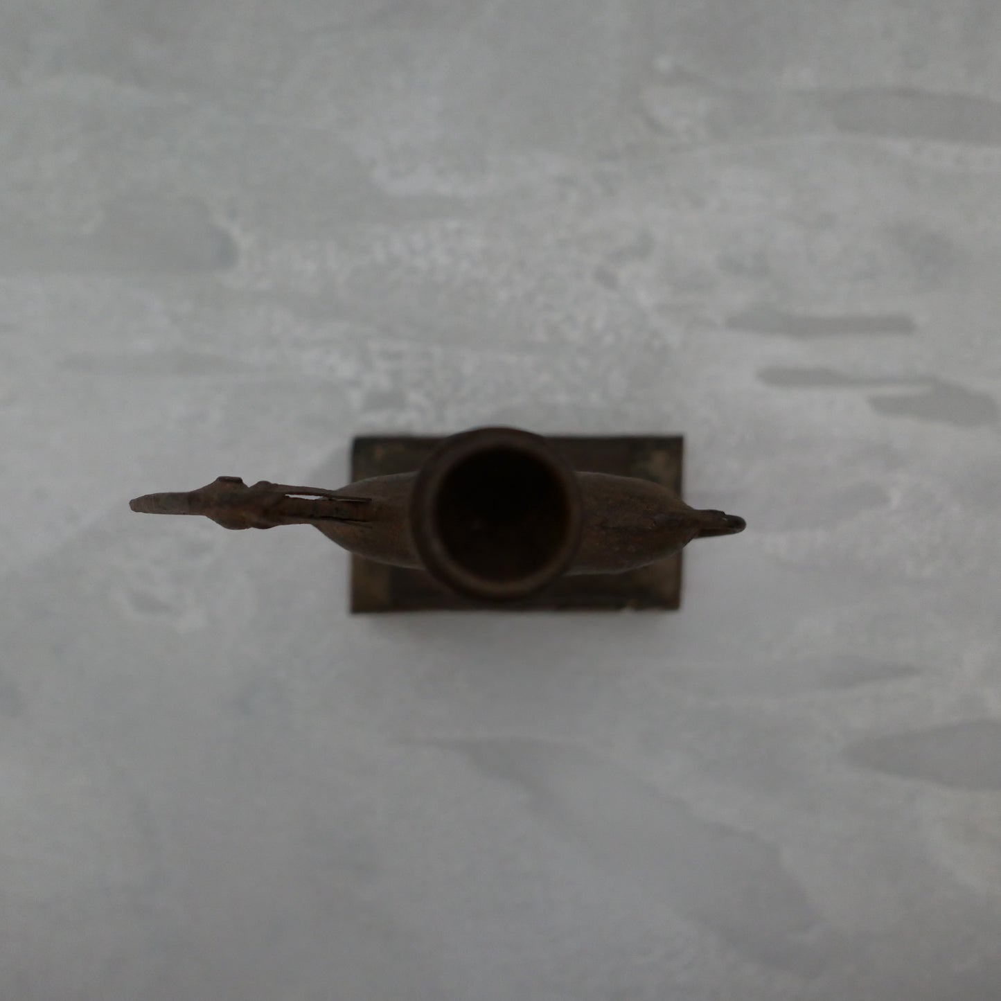 Vintage Metal Candle Stand