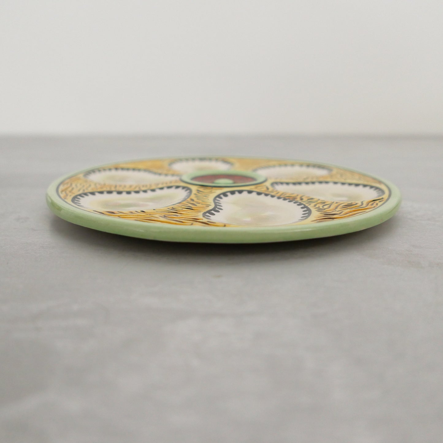 Vintage Oyster Plate 1950s